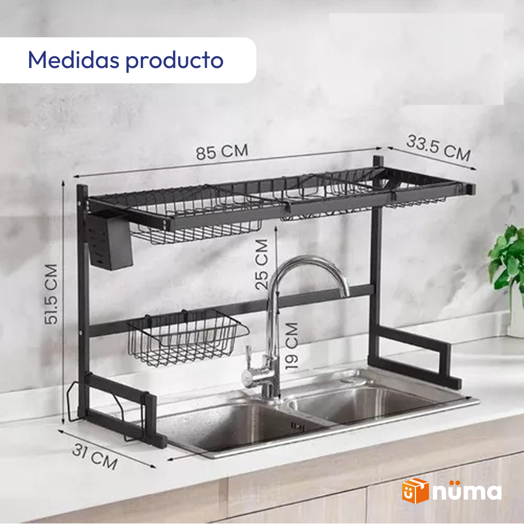 Secador Organizador de Platos 85CM