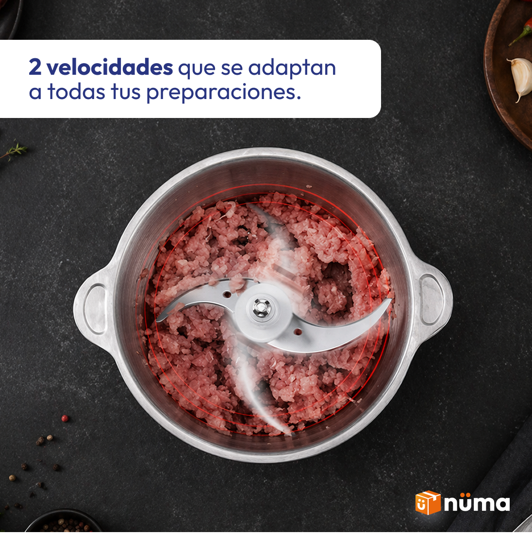 Picador de Alimentos Pro 2L